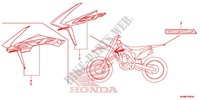 MARCHIO per Honda CRF 250 R 2014