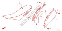 SEDILE/COPERTURA LATO per Honda CRF 250 R 2012