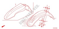 PARAFANGO ANTERIORE per Honda CRF 230 F 2012