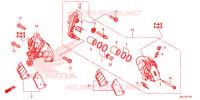 CALIBRO FRENO ANTERIORE (2) per Honda CBR 650 F ABS 2017