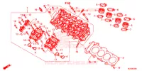 CILINDRO/TESTATA per Honda CBR 650 F ABS 2017