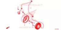 COPERTURA CASSA MANOVELLA/ GENERATORE(2) per Honda CBR 650 F ABS 2017