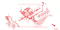SMORZATORE SCARICO(2) per Honda CBR 650 F ABS 2017