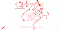 UTENSILI/SCATOLA BATTERIA per Honda CBR 650 F ABS 2017