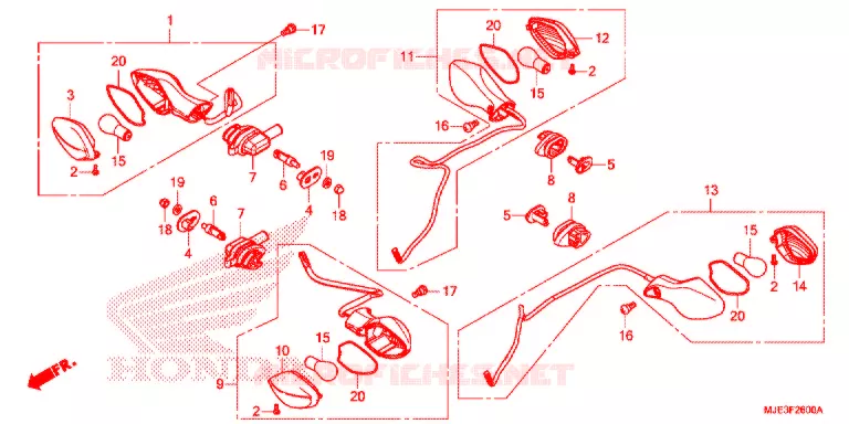 FRECCIA(2) Honda MOTO 650 CBR 2017  CBR650FAH