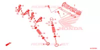 ALBERO A CAMME/VALVOLA per Honda AFRICA TWIN 1000 ABS 2017
