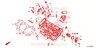 CILINDRO/TESTATA per Honda AFRICA TWIN 1000 ABS 2017