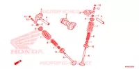 ALBERO A CAMME/VALVOLA per Honda CB 125 F 2019
