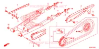 BRACCIO OSCILLANTE/CASSA CATENA per Honda CB 125 F 2019