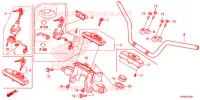 CONDOTTO MANIGLIA/PONTE SOPRA (2) per Honda CB 125 F 2019