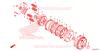 FRIZIONE per Honda CB 125 F 2019