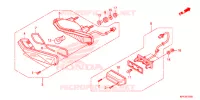 LUCE CODA/LUCE TARGA per Honda CB 125 F 2019
