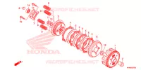 FRIZIONE per Honda CB 125 F 2018