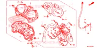 INDICATORE COMBINAZIONE per Honda CB 125 F 2018