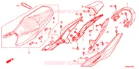 SEDILE/RIPARO POSTERIORE per Honda CB 125 F 2018