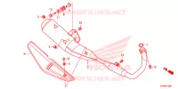 SMORZATORE SCARICO(2) per Honda CB 125 F 2018