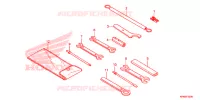 UTENSILI/SCATOLA BATTERIA per Honda CB 125 F 2018