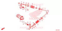 ALBERO A CAMME/VALVOLA per Honda MSX 125 ABS 2017