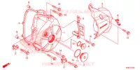 COPERTURA CASSA MANOVELLA/ GENERATORE(2) per Honda MSX 125 ABS 2017