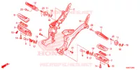 GRADINO/BRACCIO A TIRO/ PEDALE CAMBIO per Honda MSX 125 ABS 2017