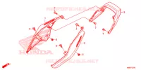 SEDILE/RIPARO POSTERIORE per Honda MSX 125 ABS 2017