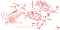 SMORZATORE SCARICO(2) per Honda MSX 125 ABS 2017