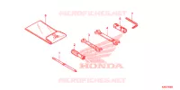 UTENSILI/SCATOLA BATTERIA per Honda MSX 125 ABS 2017
