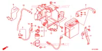 UTENSILI/SCATOLA BATTERIA per Honda CB 125 F DRIVING SCHOOL YA 2016
