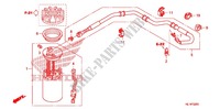 SERBATOIO COMBUSTIBILE/POMPA COMBUSTIBILE per Honda BIG RED 700 RED 2009