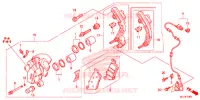 CALIBRO FRENO ANTERIORE per Honda NC 700 X ABS DCT 2014