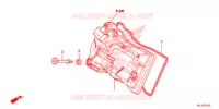 COPERTURA TESTA CILINDRO per Honda NC 700 X ABS DCT 2014