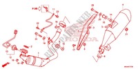 SMORZATORE SCARICO(2) per Honda NC 700 X ABS DCT 2016