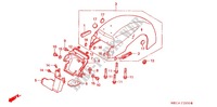 PARAFANGO POSTERIORE per Honda RUNE 1800 VALKYRIE chrome wheels pullback handlebar 2004