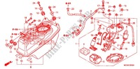 SERBATOIO COMBUSTIBILE/POMPA COMBUSTIBILE per Honda ST 1300 ABS RED 2009