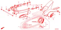 BRACCIO OSCILLANTE/CASSA CATENA per Honda MSX 125 2015