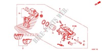 CALIBRO FRENO POSTERIORE per Honda MSX GROM 125 2015