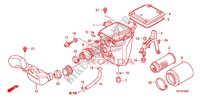 COPERTURA ANTERIORE/FILTRO ARIA per Honda FOURTRAX 420 RANCHER 4X4 AT 2010