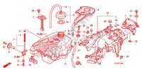 SERBATOIO COMBUSTIBILE per Honda FOURTRAX 420 RANCHER 4X4 AT 2010