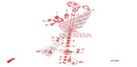 ALBERO STERZO (TRX420FA,TRX420FGA) per Honda FOURTRAX 420 RANCHER 4X4 AT 2011