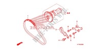 CATENA CAMMA/TENSIONE per Honda FOURTRAX 420 RANCHER 4X4 AT 2011