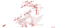 BRACCIO ANTERIORE per Honda FOURTRAX 420 RANCHER 4X4 AT CAMO 2013