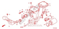COPERTURA ANTERIORE/FILTRO ARIA per Honda FOURTRAX 420 RANCHER 4X4 AT CAMO 2013