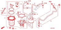 SERBATOIO COMBUSTIBILE/POMPA COMBUSTIBILE per Honda FOURTRAX 420 RANCHER 4X4 Manual Shift 2008