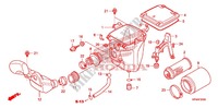 COPERTURA ANTERIORE/FILTRO ARIA per Honda FOURTRAX 420 RANCHER 4X4 Manual Shift 2009