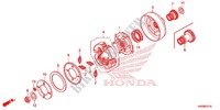 INNESTO AVVIATORE  per Honda FOURTRAX 420 RANCHER 2X4 BASE 2016