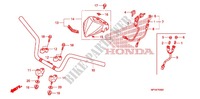 CONDOTTO MANIGLIA per Honda TRX 450 R SPORTRAX Electric Start WHITE 2012