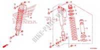 CUSCINO ANTERIORE per Honda TRX 450 R SPORTRAX Electric Start WHITE 2012