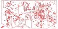 KIT O.P. CARBURATORE  per Honda TRX 450 R SPORTRAX Electric Start WHITE 2012