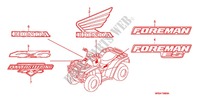 MARCHIO per Honda FOURTRAX 500 FOREMAN 4X4 Power Steering, CAMO 2008