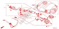 SERBATOIO COMBUSTIBILE/POMPA COMBUSTIBILE per Honda CROSSTOURER 1200 2016